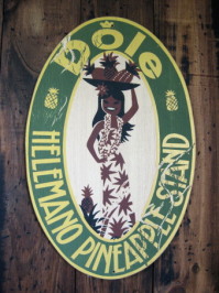 DOLE PINEAPPLE STAND