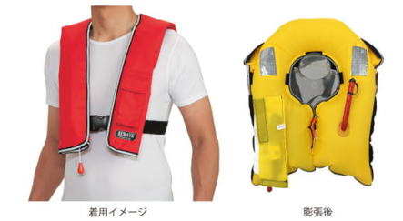 救命設備(救命浮輪、救命胴衣、消火器、信号紅炎）